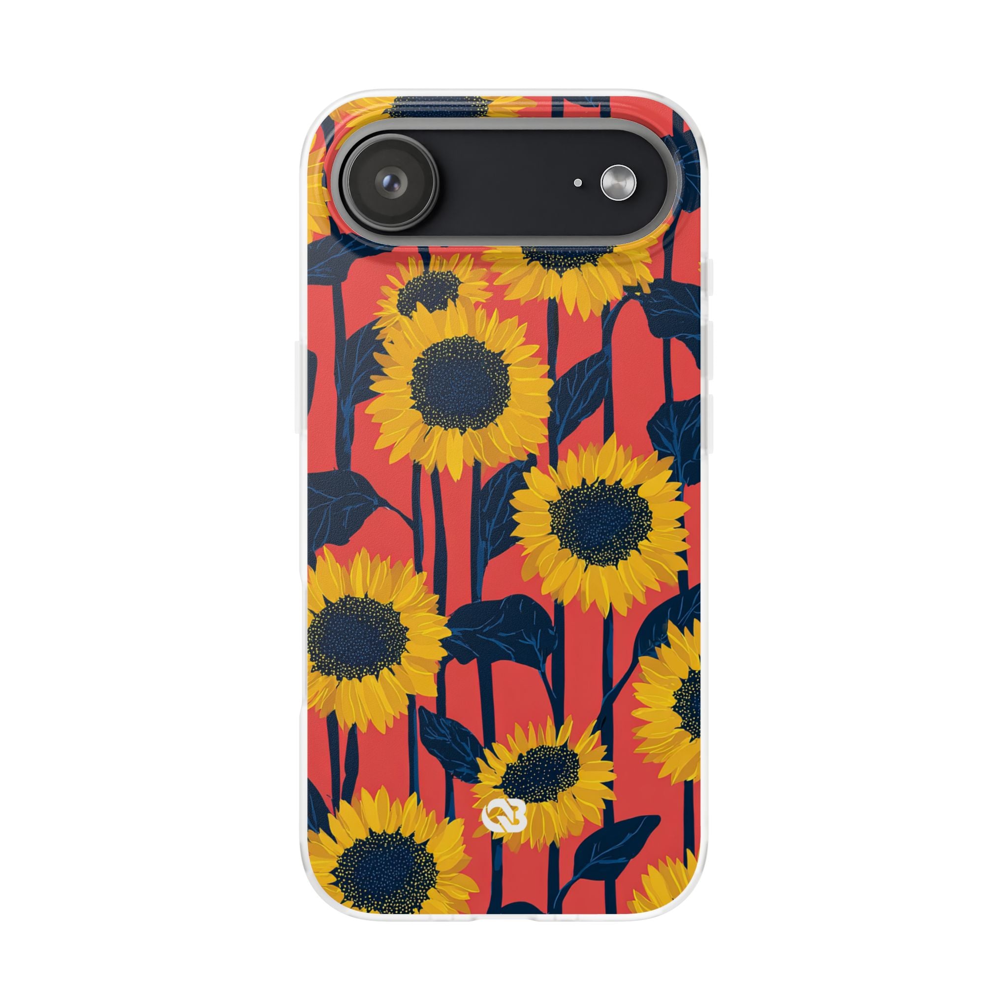 Solar Navy Bloom · Soft Handyhülle für iPhone