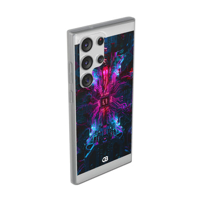 Neural Circuit Core · Lite Phone Case for Samsung · Black