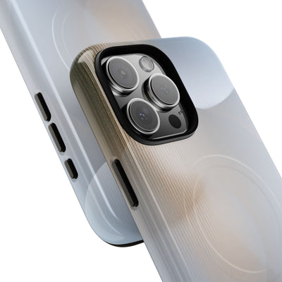 White Tough 2.0 Magsafe Phone Case for iPhone - Frosted Ribbed Sphere