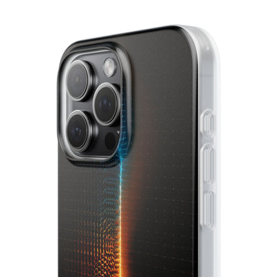 Luminous Refraction Grid · Lite Phone Case for iPhone ·  Black