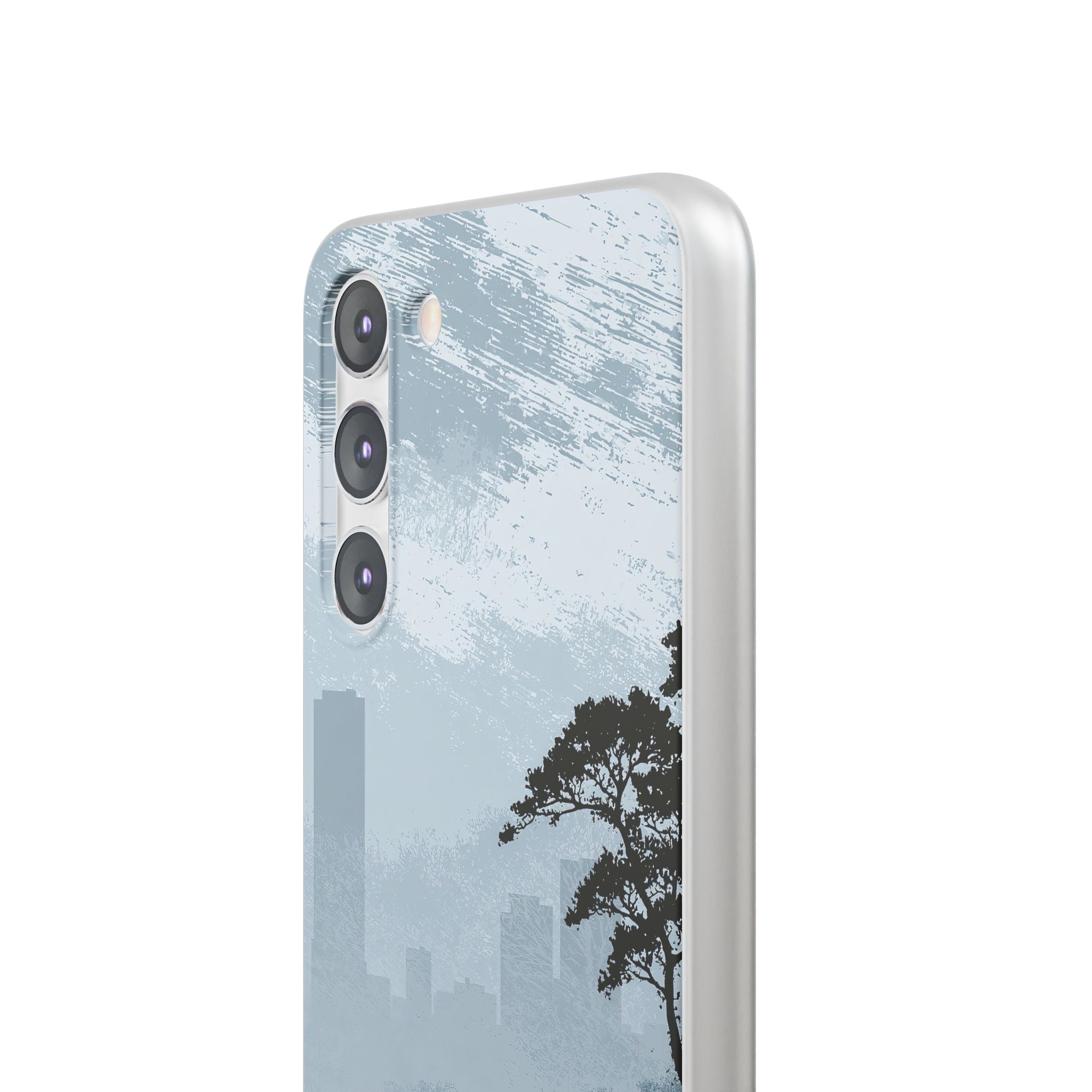 Grey Lite Phone Case for Samsung - Steel Slate Zen