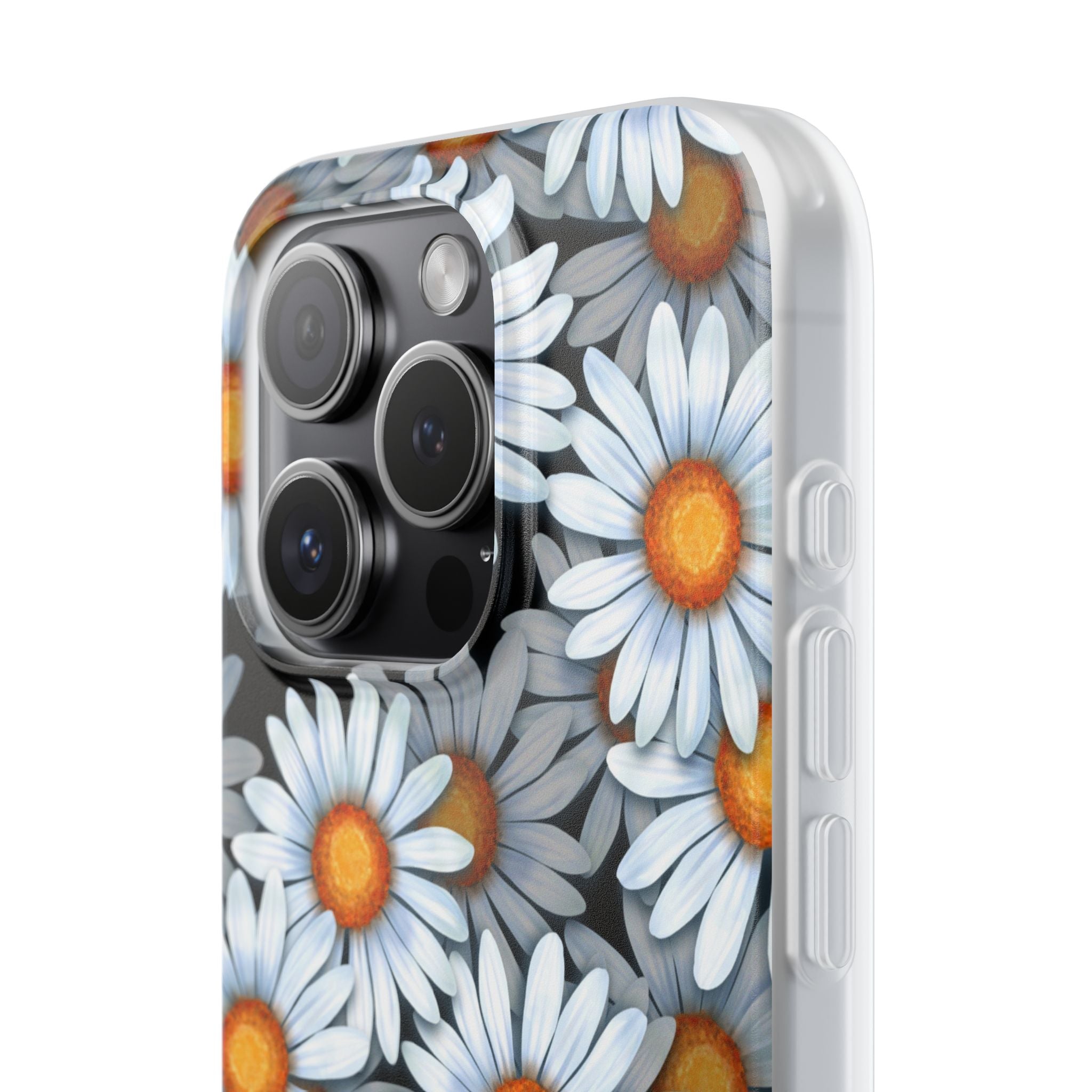 Daisy Glow iPhone 15 Pro Case - Soft