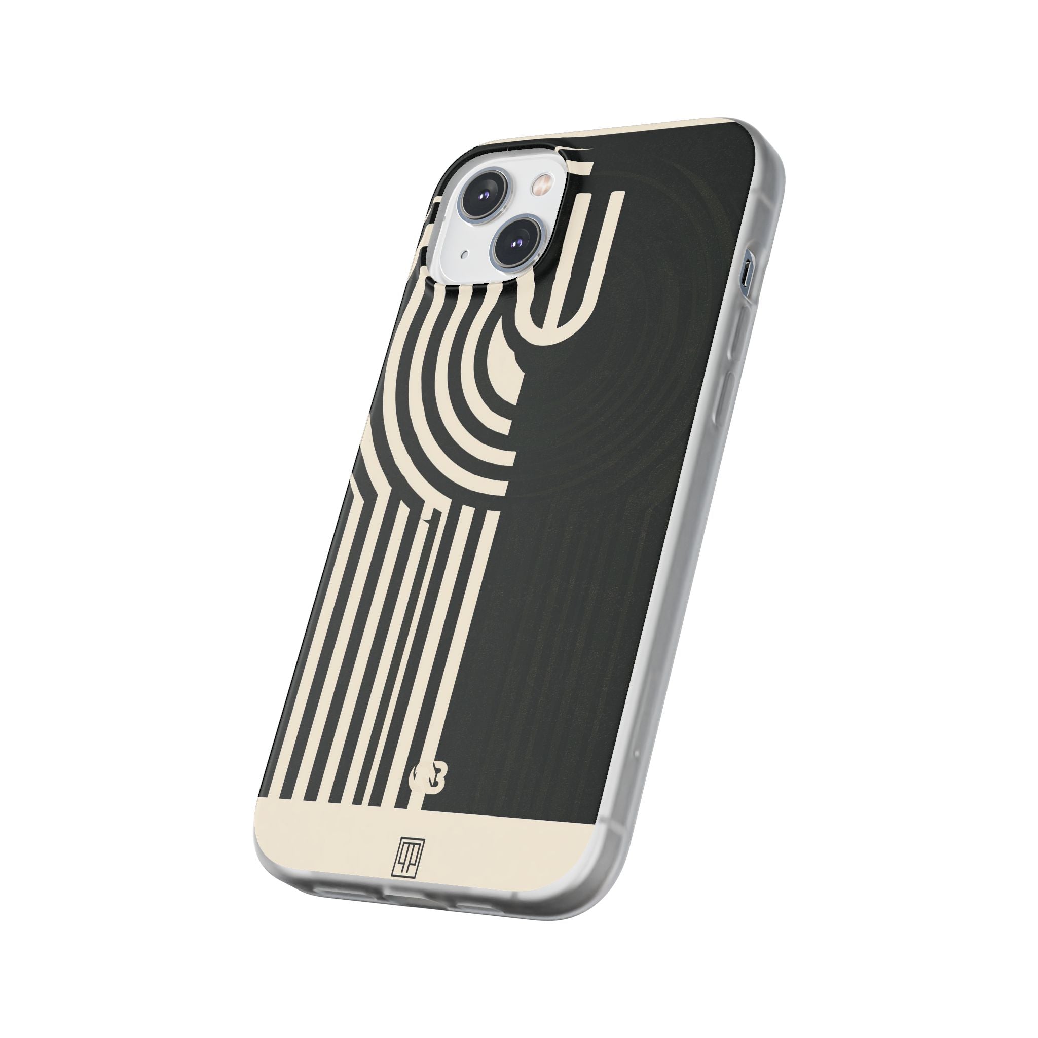 Beige Lite Phone Case for iPhone - Monolith Ivory Signal