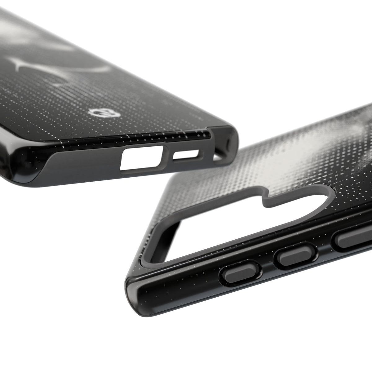 Raster Phantom · Tough Phone Case for Samsung · Black