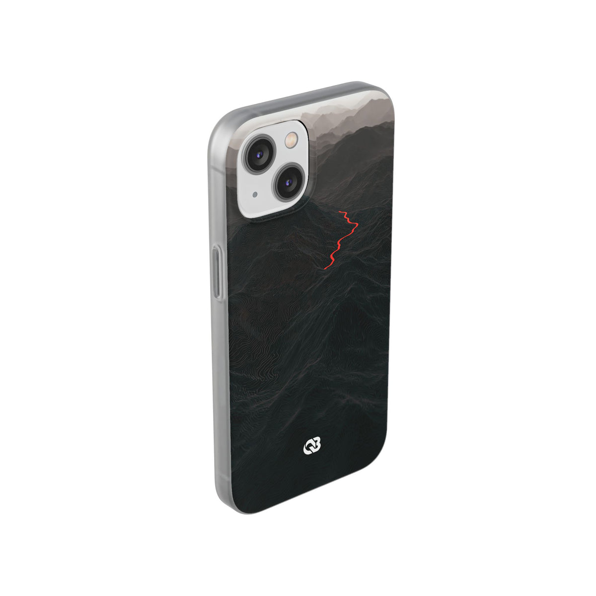 Crimson Ridge Pass · Lite Phone Case for iPhone ·  Black