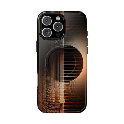 Amber Meridian · Tough 2.0 Magnetic Phone Case for iPhone · Black