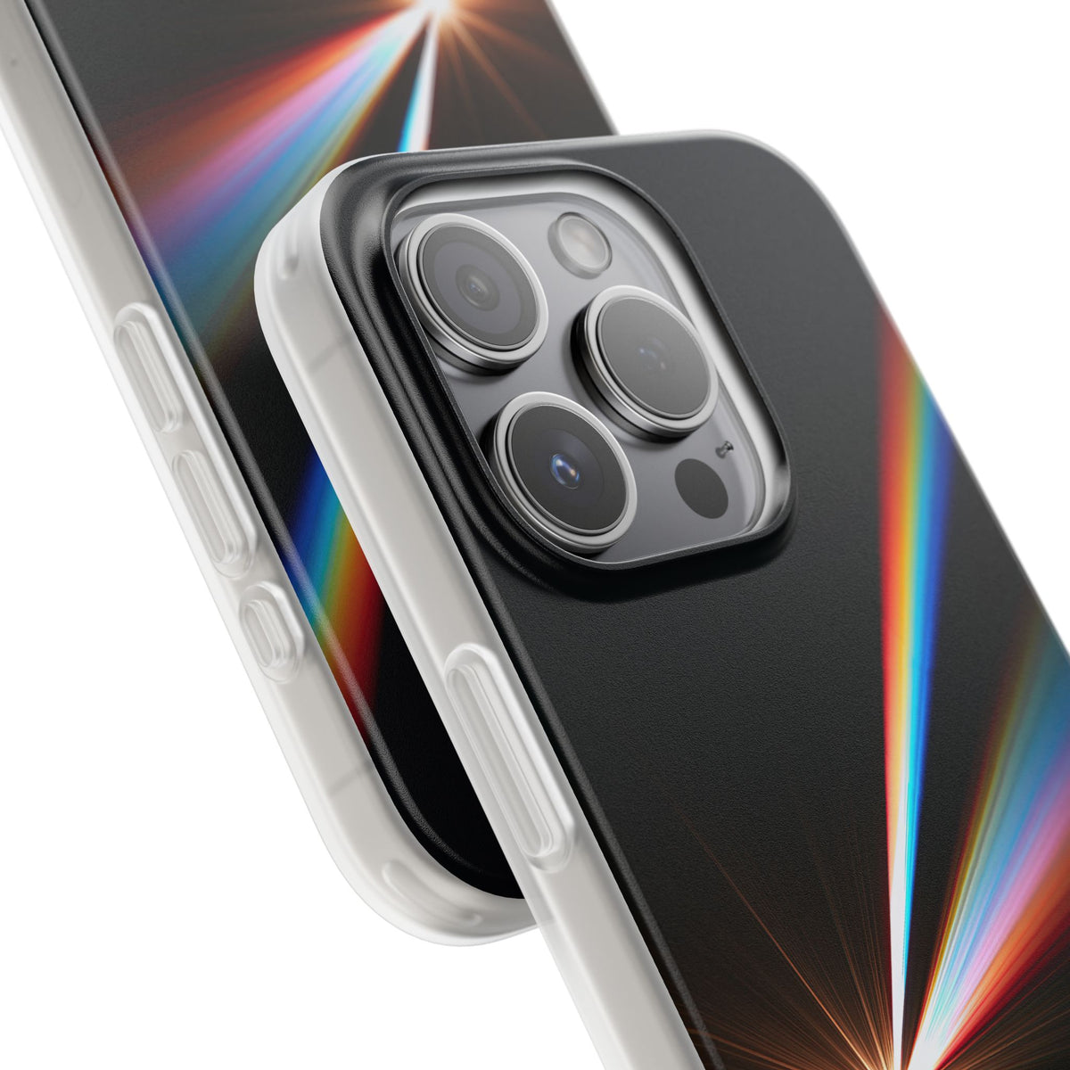Spectral Refraction · Lite Phone Case for iPhone ·  Black