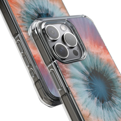 Radiant Aura Core · Clear Impact Magnetic Phone Case for iPhone · Orange
