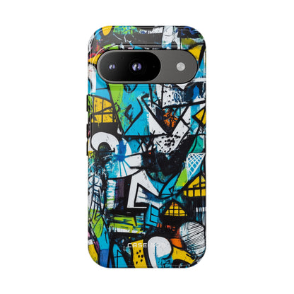 Hvid Ripple Drift Google Pixel 9 Cover - Tough