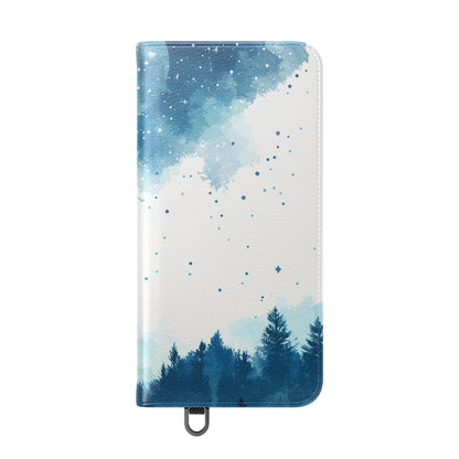 Moonlit Pines - Samsung S25+ Case - Wallet