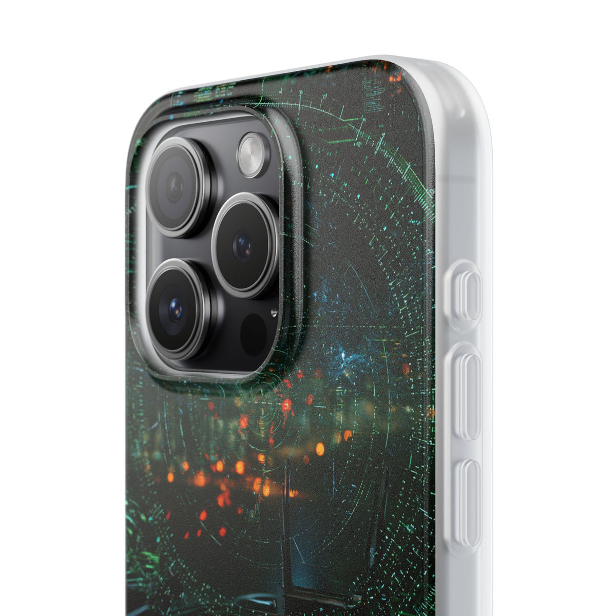 Tactical Avionics HUD · Lite Phone Case for iPhone ·  Green