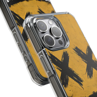 Gezacktes Lächeln Gelb iPhone 15 Pro Max Case - Impact