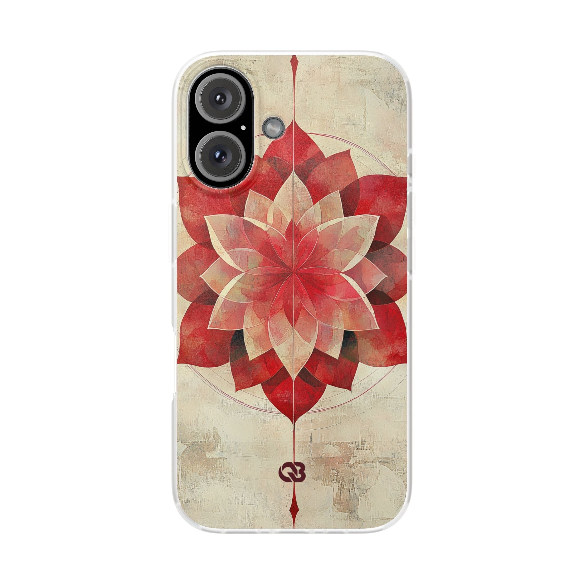 Crimson Petal Peak · Soft Phone Case for iPhone