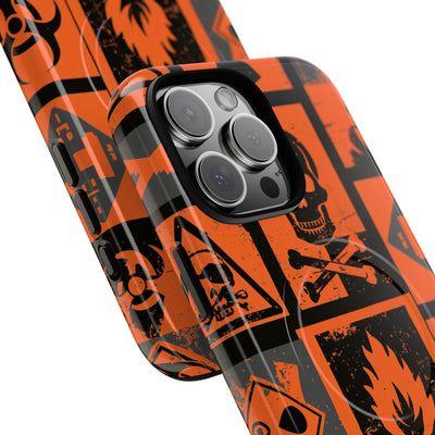 Urban Hazard · Tough 2.0 Magnetic Phone Case for iPhone · Orange