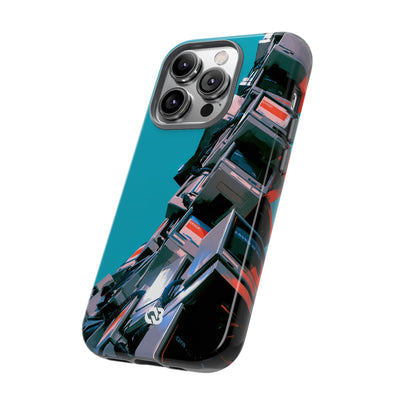 System Error Spire · Tough Phone Case for iPhone · Teal