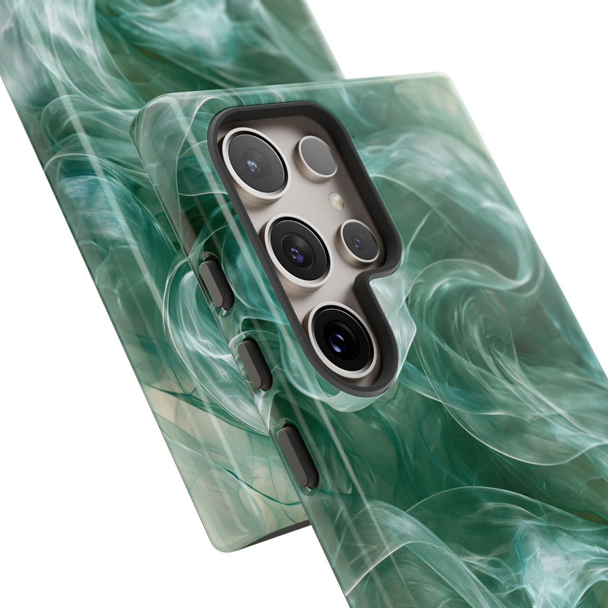Translucent Aqua Flow · Tough Phone Case for Samsung · Teal