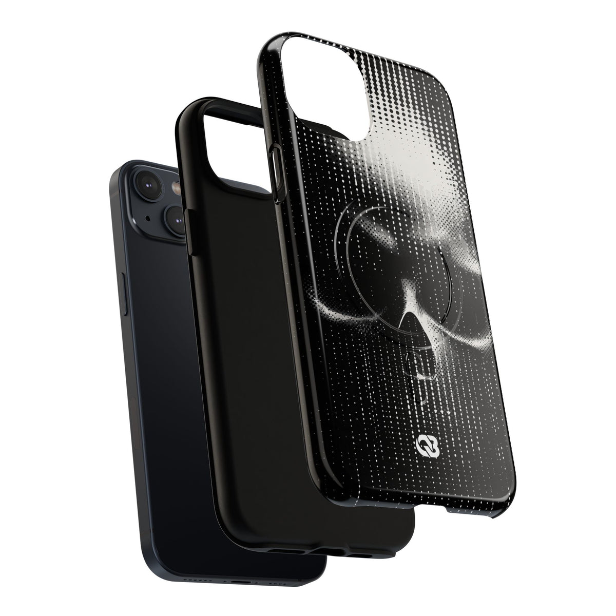 Raster Phantom · Tough 2.0 Magnetic Phone Case for iPhone · Black