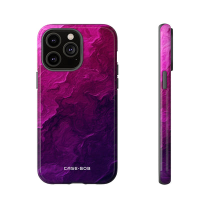 Violet Swirl iPhone 14 Pro Max Case - Tough
