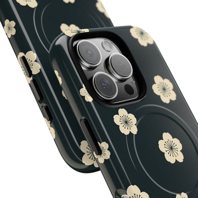 Midnight Sakura Bloom · Tough 2.0 Magnetic Phone Case for iPhone · Black