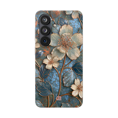 Gilded Blossom Reverie · Lite Phone Case for Samsung · Teal