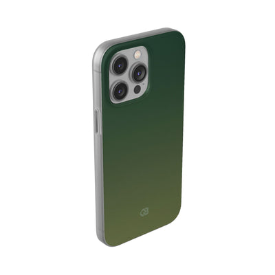 Green Lite Phone Case for iPhone - Shadow Moss Grain