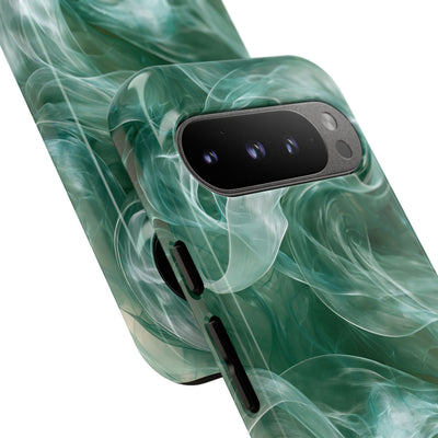 Translucent Aqua Flow · Tough Phone Case for Pixel ·  Teal