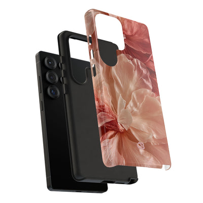 Blush Silk Bloom · Tough Phone Case for Samsung · Pink