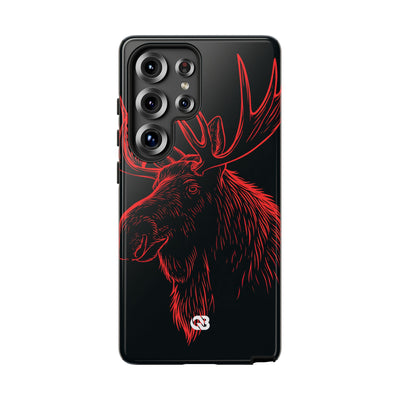 Nordic Elk · Tough Phone Case for Samsung · Black