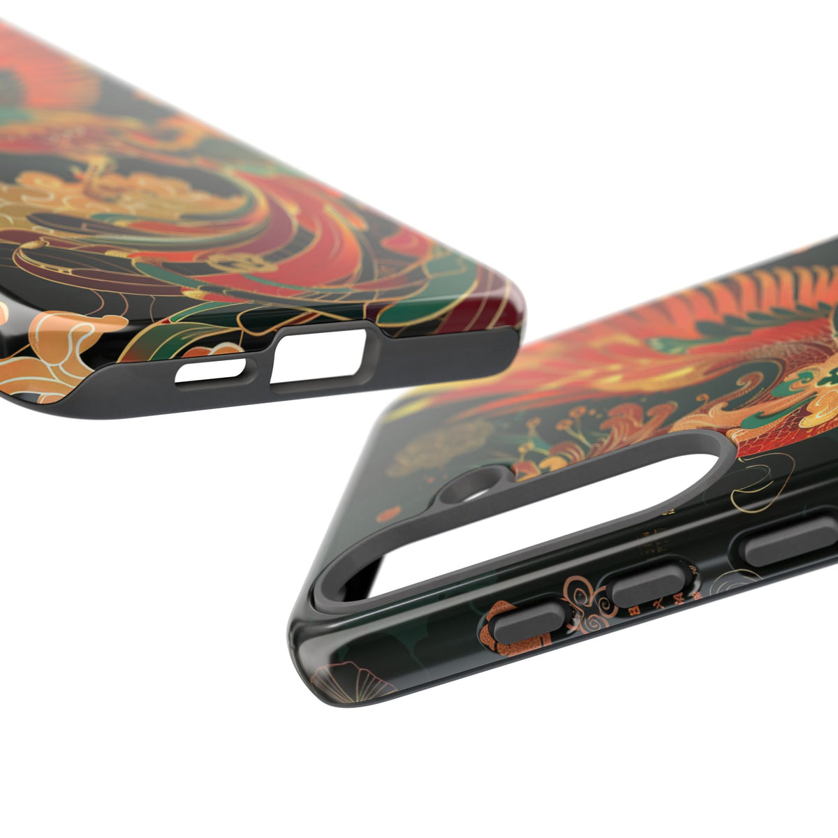 Imperial Phoenix Ascent · Tough Phone Case for Samsung · Red