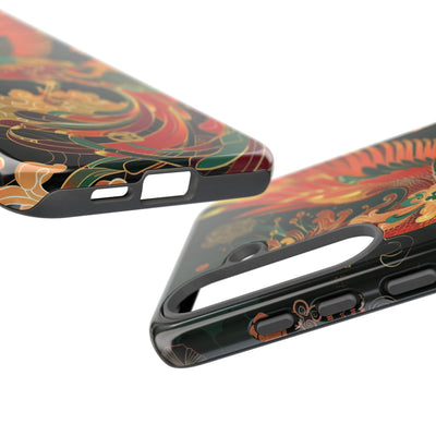 Imperial Phoenix Ascent · Tough Phone Case for Samsung · Red