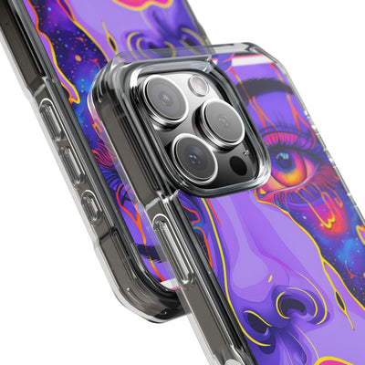 Violet Cosmic Gaze · Impact Custodia per iPhone · Magsafe