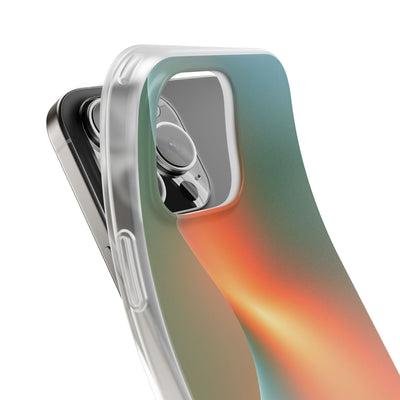 Radiant Contour · Lite Phone Case for iPhone ·  Orange