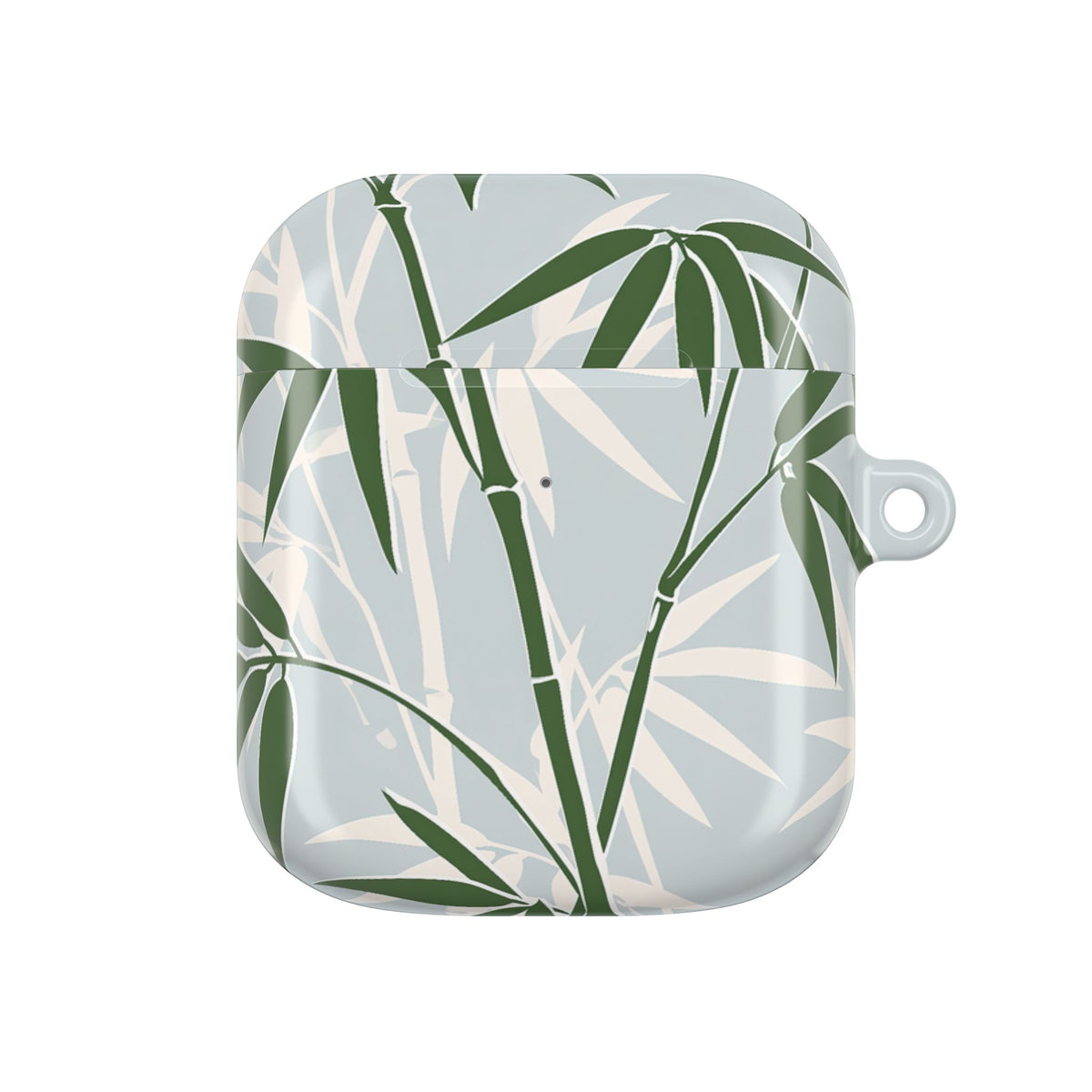 Serene Bamboo · Hard Case for AirPods & AirPods Pro · Green