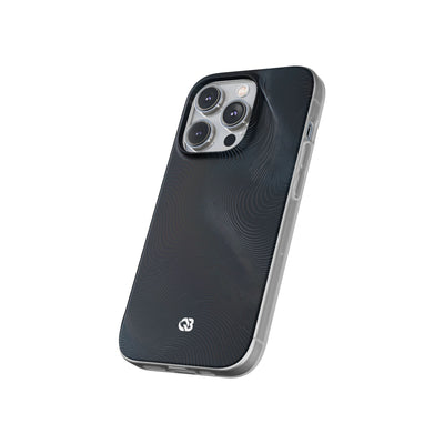 Black Lite Phone Case for iPhone - Obsidian Ridge Flux
