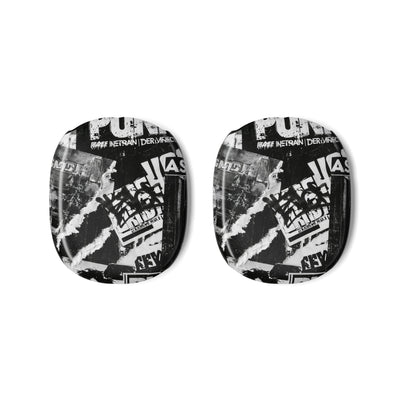 Underground Punk Collage · Hard Case for AirPods Max · Black