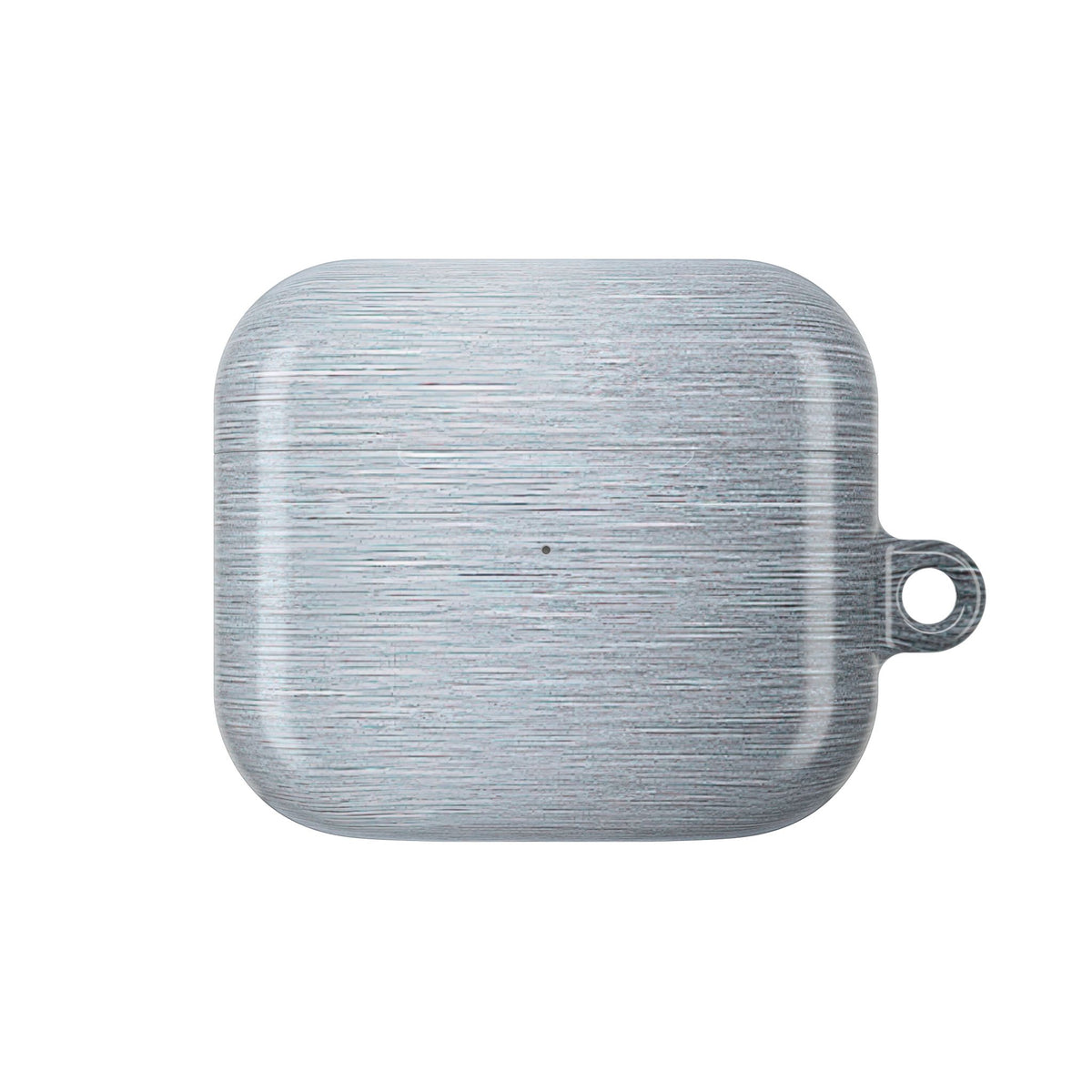 Brushed Aluminum · Hard Case for AirPods & AirPods Pro · Silver