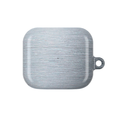 Brushed Aluminum · Hard Case for AirPods & AirPods Pro · Silver