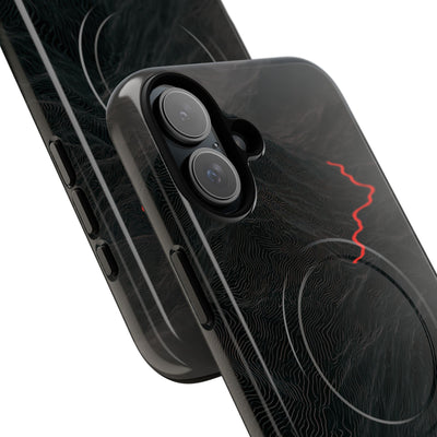 Crimson Ridge Pass · Tough 2.0 Magnetic Phone Case for iPhone · Black