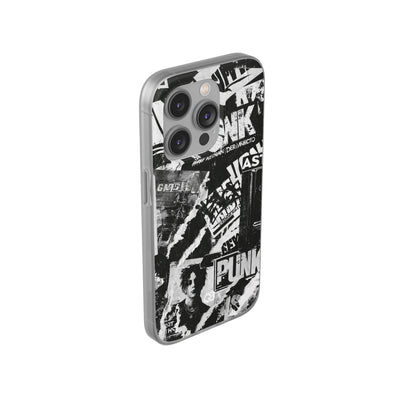 Underground Punk Collage · Lite Phone Case for iPhone ·  Black