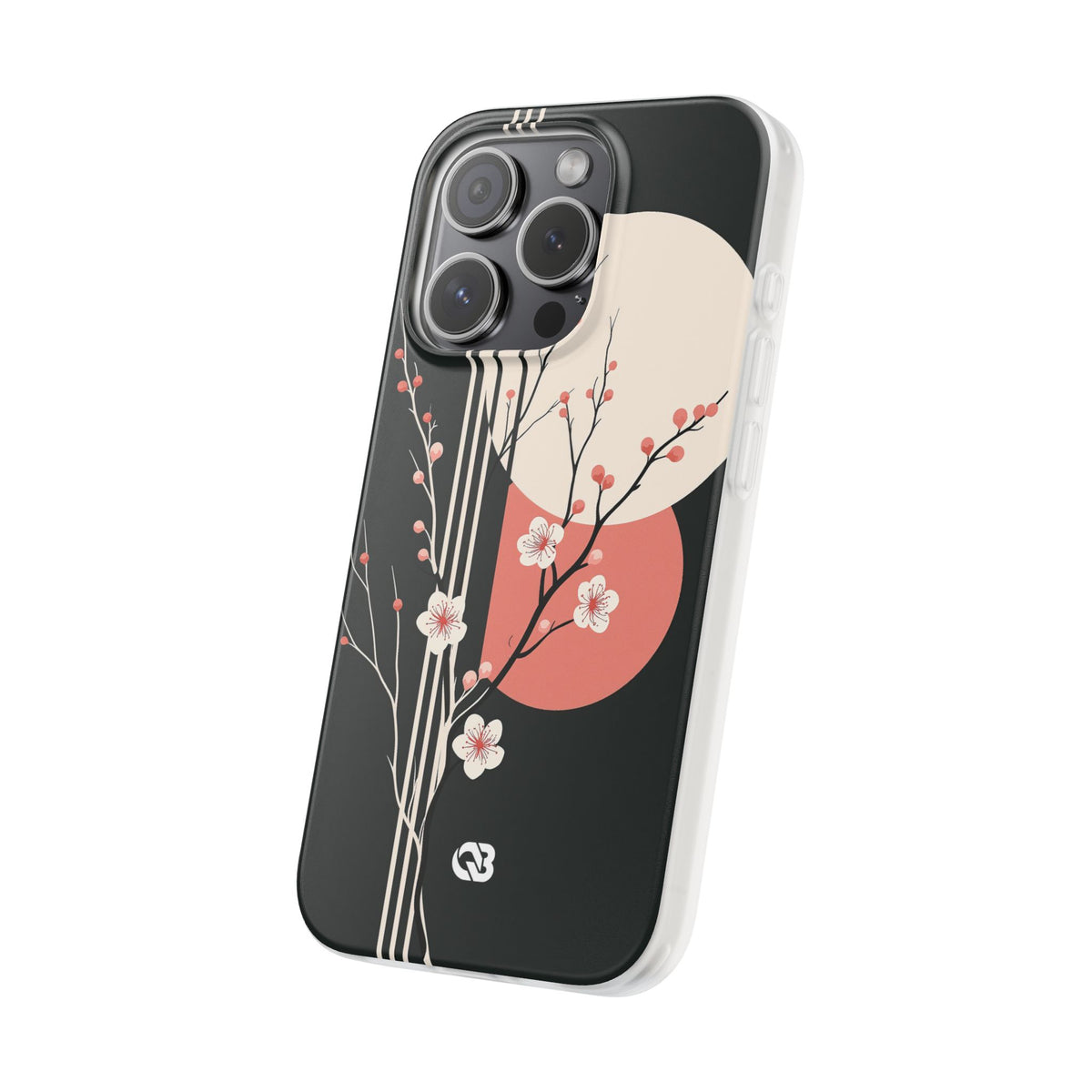 Nocturne Sakura Branch · Lite Phone Case for iPhone ·  Black