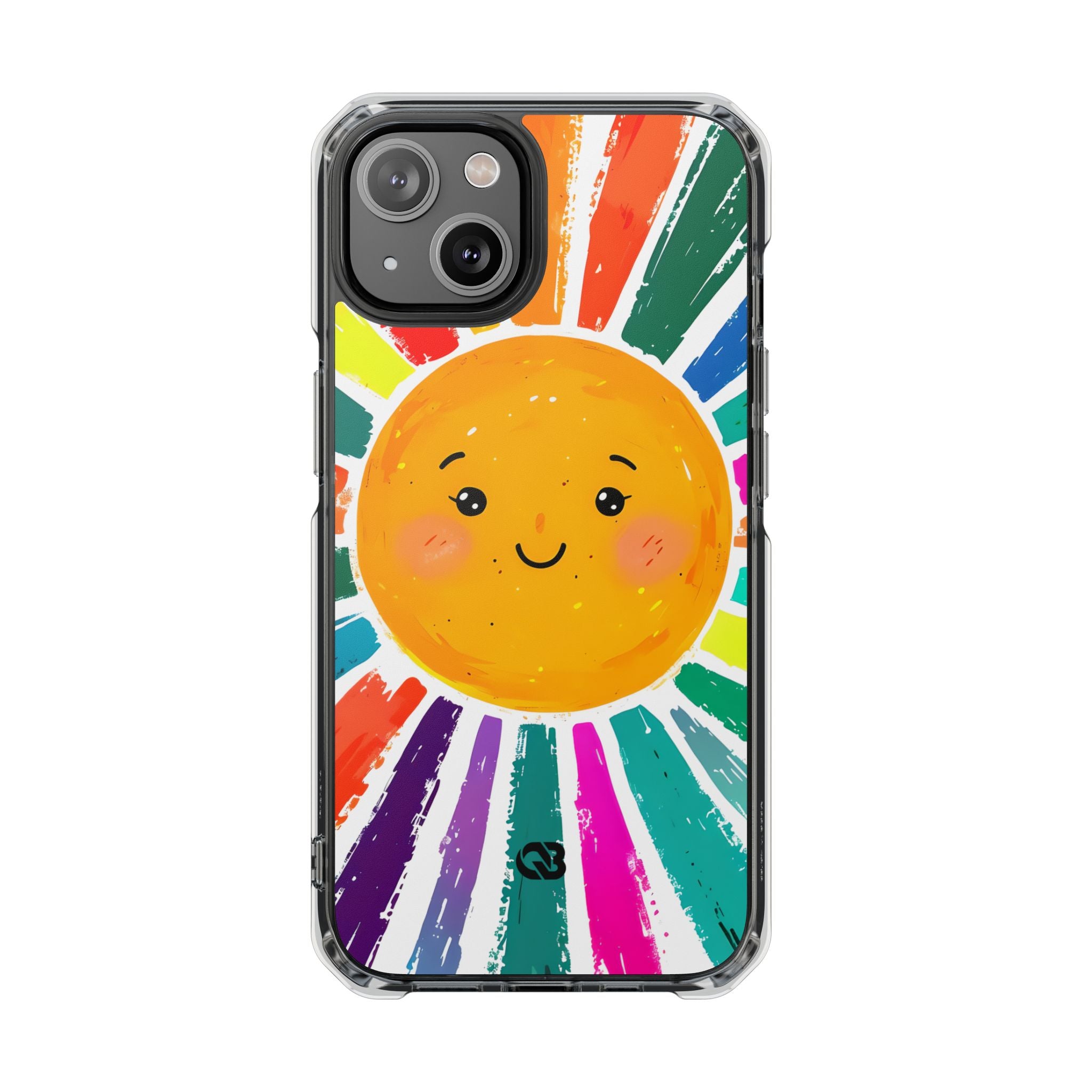 Vibrant Solar Smile · Impact Phone Case for iPhone · Magsafe