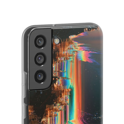 Prismatic Circuit · Lite Phone Case for Samsung · Black