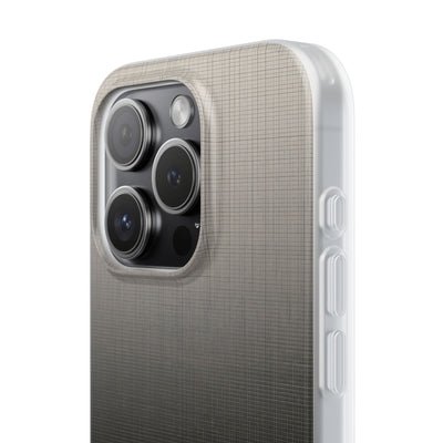 Grey Lite Phone Case for iPhone - Faded Sand Mesh