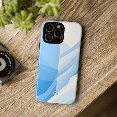 Blue Tough Phone Case for iPhone - Arctic Glacial Ridge
