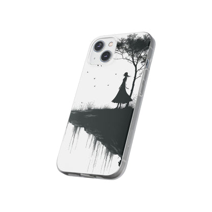 Cliffside Silhouette iPhone 14 Case - Soft