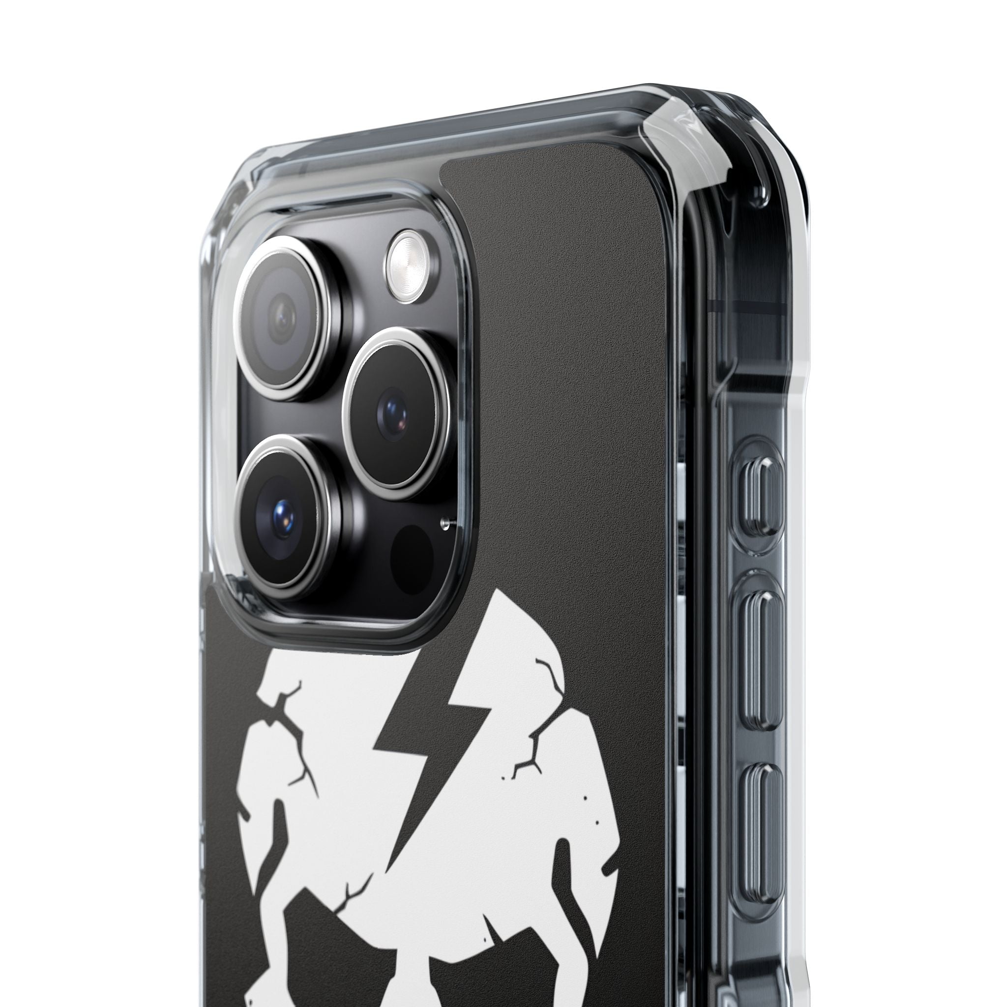 Lightning Skull iPhone 15 Pro Case - Impact