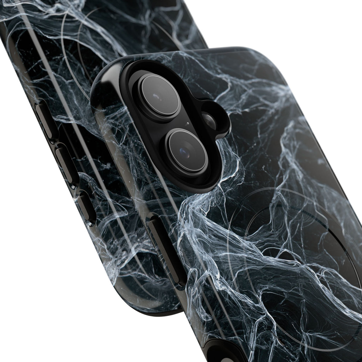 Arctic Gossamer · Tough 2.0 Magnetic Phone Case for iPhone · Black