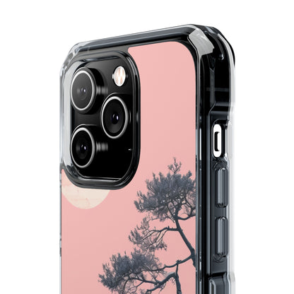 Crimson Moon Tree iPhone 14 Pro Case - Impact