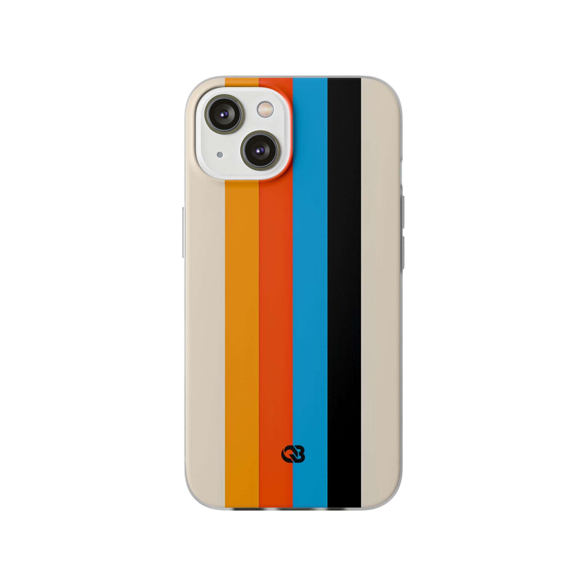 Retro Racing Stripes · Soft Telefoncover for iPhone