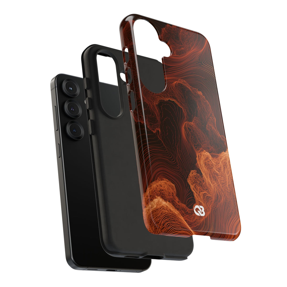 Amber Filament · Tough Phone Case for Samsung · Orange